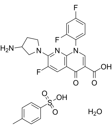 Tosufloxacin tosylate hydrate (T3262, A61827) 1400591-39-0